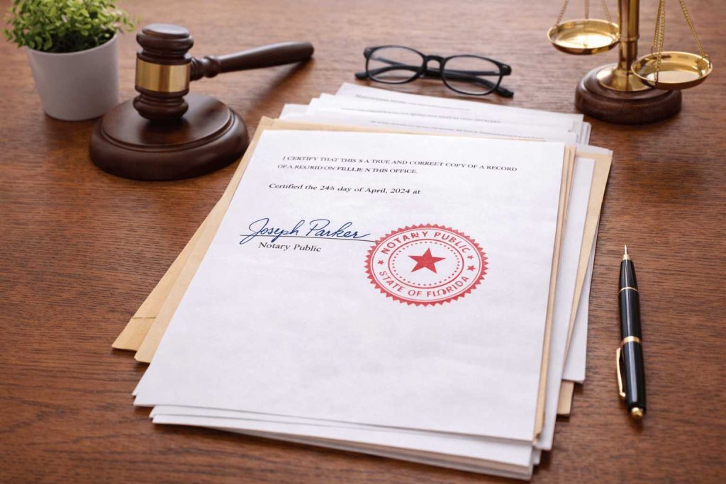 Affidavit notarisation UK appointment preparation
