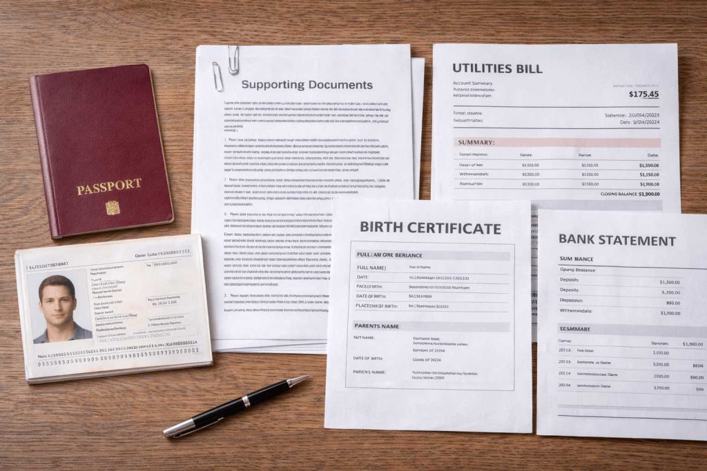 Passport certified translation Nottingham for applications