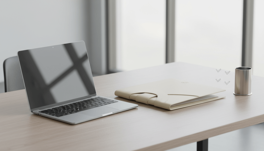 Professional document preparation workspace