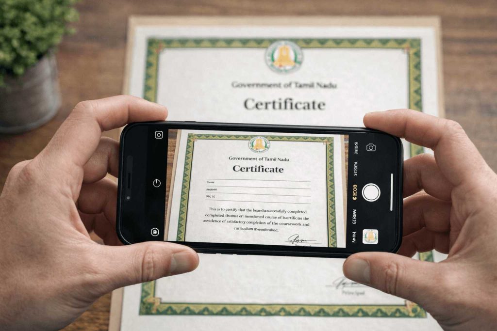 Urgent Tamil certified translation with online document upload