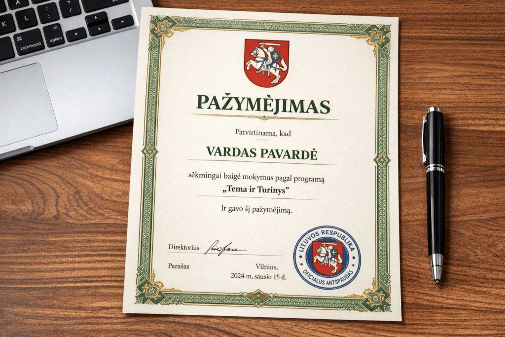 certified Lithuanian translation of official documents for UK applications