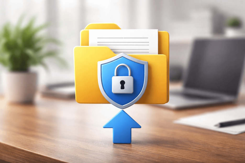 secure upload for certified Lithuanian translation service